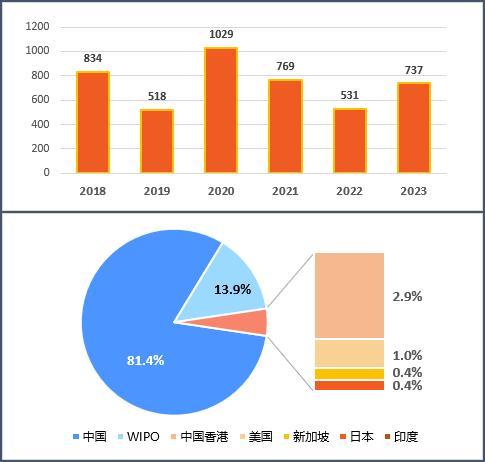 《医疗健康行业2023年专利分析白皮书》发布——专利引领医疗健康创新科技保障健康新时代(图9)