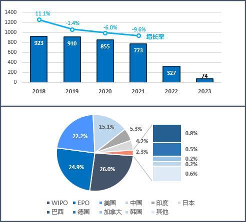 《医疗健康行业2023年专利分析白皮书》发布——专利引领医疗健康创新科技保障健康新时代(图12)